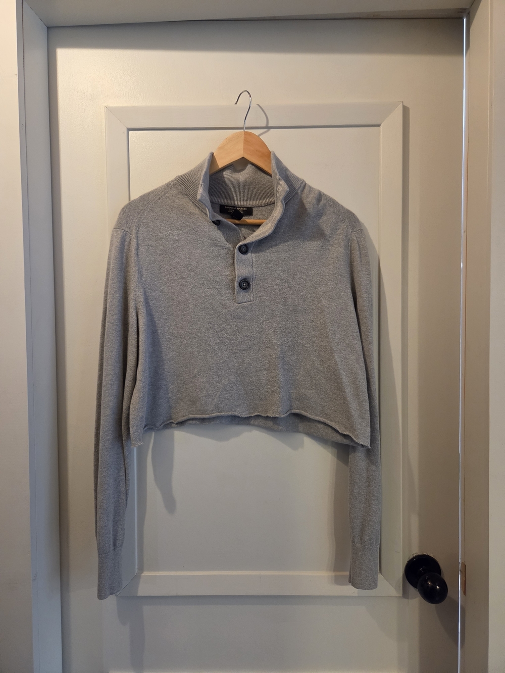 Banana Republic Cashmere-blend Crop Sweater Small